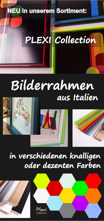 Bilderrahmen PLEXI Collection Banner mobil | Hartmann Holzmarkt Frankfurt Rhein-Main